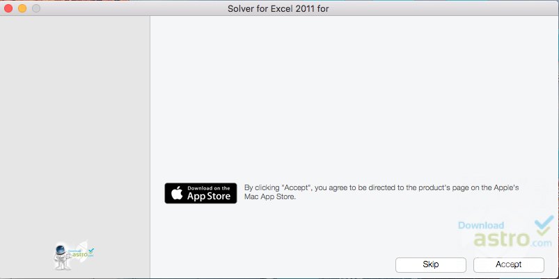 Download excel solver for mac 2011 6.2